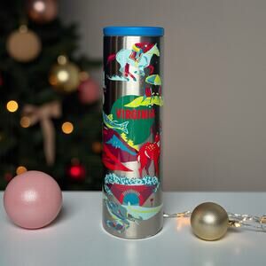 Starbucks Virginia Discovery Series Tumbler 16oz Insulated Stainless Steel EUC